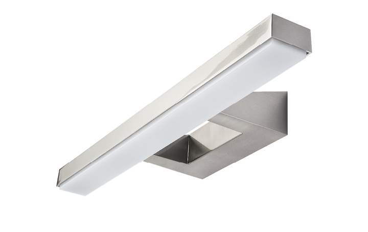 View vegglampe baderom 46 cm 3000K 16W IP44-Baderomsbelysning vegglamper-Sg Armaturen As-Stål-3000208-Lightup.no