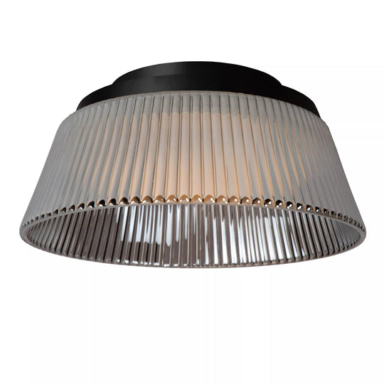 Vixi taklampe 35 cm 17,6W 2900K Dimbar - Svart/Røykfarget-Taklamper-Lucide-Svart / Røyk-LC25115/35/65-Lightup.no