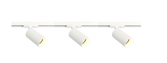 Vox Grooves 1 meter spotskinne med 3 spotter.-Spotskinner 230V-NorDesign-Hvit-131110306-Lightup.no