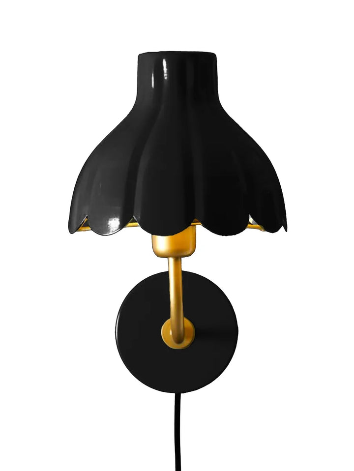 Wells vegglampe-Vegglamper-Pr home of Scandinavia Ab-Svart / Gullfarget-prh-2832103-Lightup.no