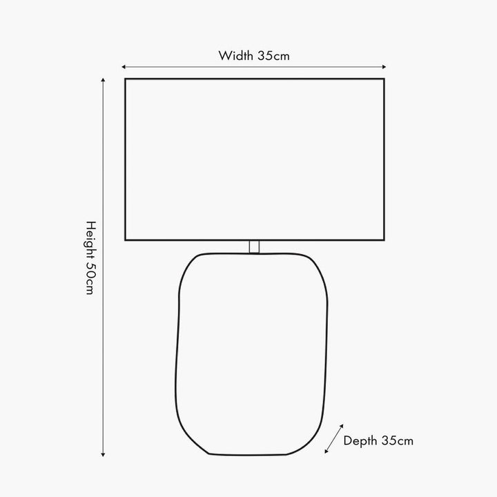 Zadi bordlampe-Bordlamper-Pacific Lifestyle-Natur / Hvit-30-1006-C-Lightup.no
