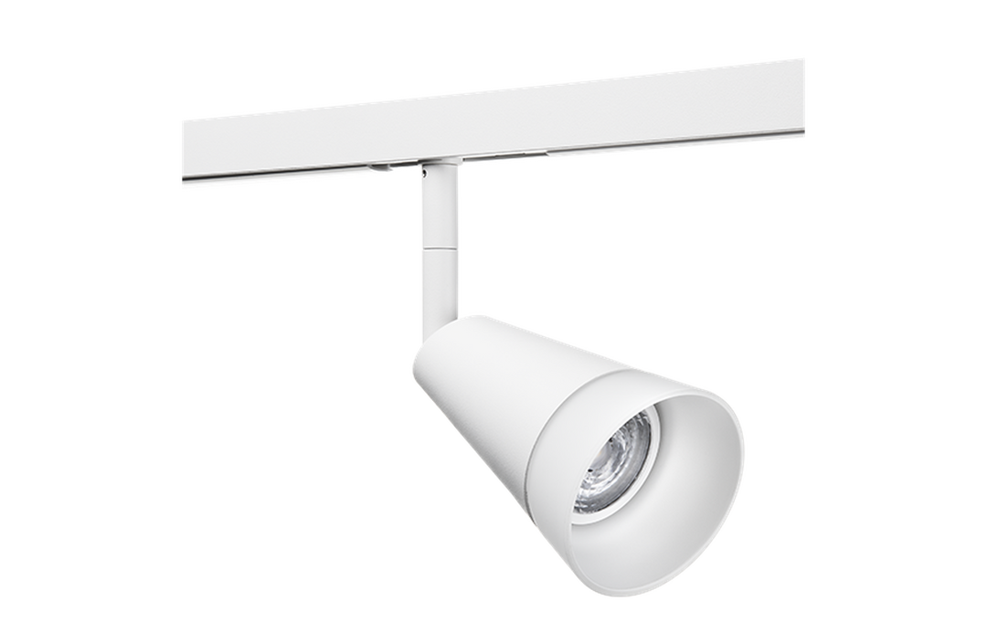 Zip Glass spot 6W LED 2000-2800K dim to warm-Zip spotskinne-Sg Armaturen As-Hvit-3200980-Lightup.no