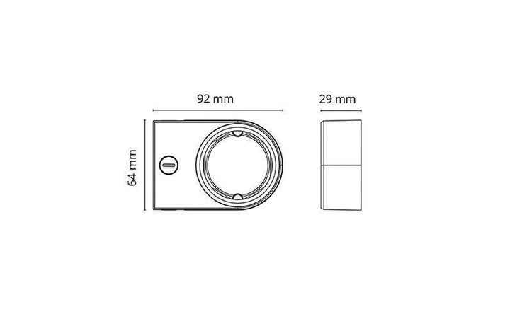Zip Star spot 6,5W LED 2000K-2800K dim to warm-Zip spotskinne-Sg Armaturen As-Hvit-3200578-Lightup.no