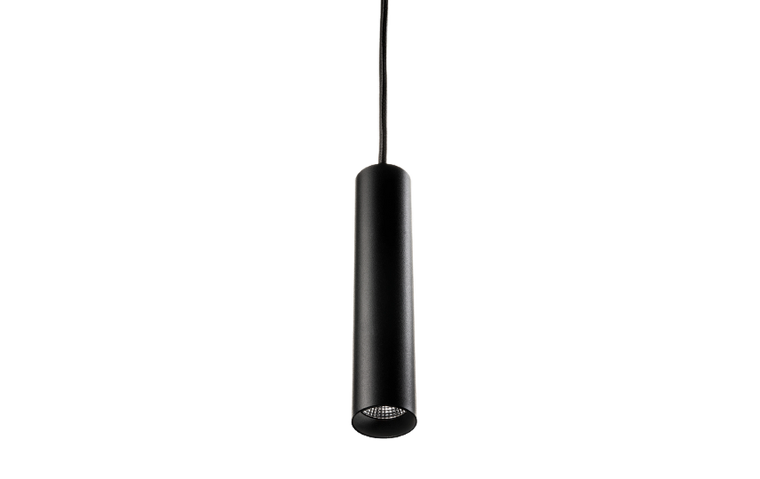 Zip Tube Micro pendel 7W LED 2000-2800K dim to warm-Takpendler-Sg Armaturen As-Svart-3203668-Lightup.no