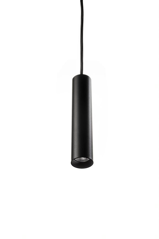 Zip Tube Micro pendel 7W LED 2700K-Takpendler-Sg Armaturen As-Svart-3203666-Lightup.no