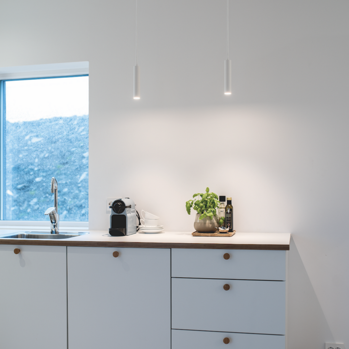 Zip Tube Micro pendel 7W LED 2700K-Takpendler-Sg Armaturen As-Svart-3203666-Lightup.no