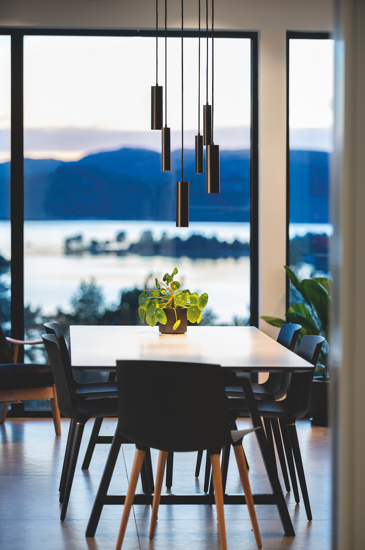 Zip Tube Micro pendel 7W LED 2700K-Takpendler-Sg Armaturen As-Svart-3203666-Lightup.no