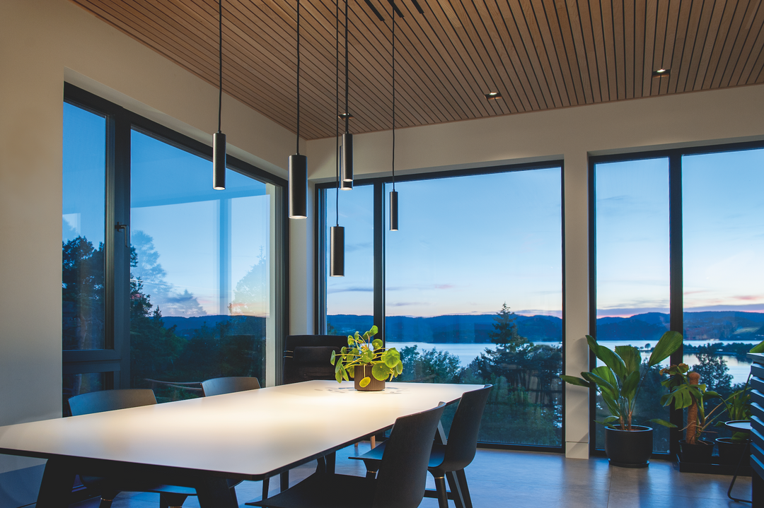 Zip Tube Micro pendel 7W LED 2700K-Takpendler-Sg Armaturen As-Svart-3203666-Lightup.no