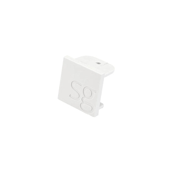 Zip endestykke-Zip spotskinne-Sg Armaturen As-Hvit-3255007-Lightup.no
