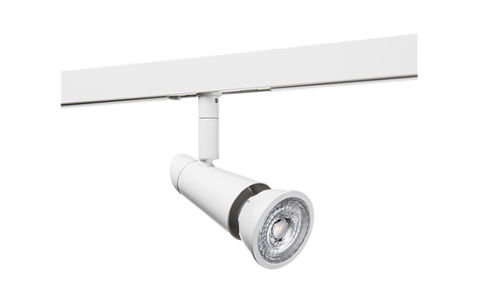 Zip spot 6,5W LED 2700K-Zip spotskinne-Sg Armaturen As-Hvit-3210118-Lightup.no