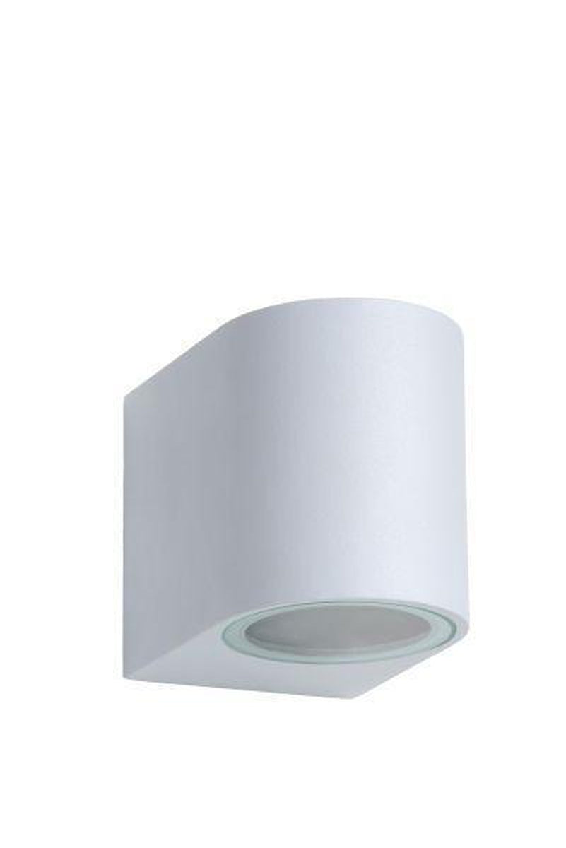 Zora round vegglampe ned rund utendørs IP44-Utebelysning vegg opp og ned-Lucide-Svart-LC22861/05/30-Lightup.no
