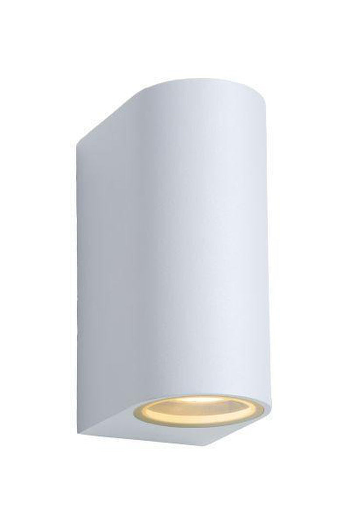 Zora round vegglampe opp/ned utendørs IP44-Utebelysning vegg opp og ned-Lucide-Hvit-LC22861/10/31-Lightup.no