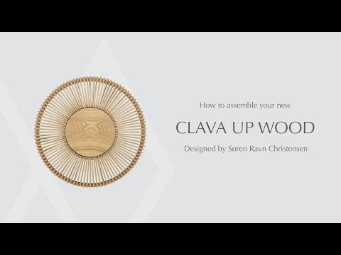 Clava Up Wood Oak large