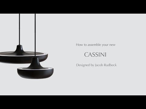 Cassini mini takpendel - Svart