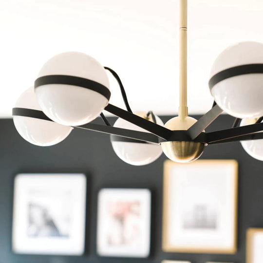 Ace Lysekrone - Matt Gull - Ø70cm-Taklamper-Hudson Valley-Matt gull-Hud__F5303-TBZ/BBA-CE-Lightup.no