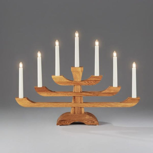 Adventsstake 2531 - Eik-Julebelysning adventsstake-Konstsmide-Eik-2531-001-Lightup.no