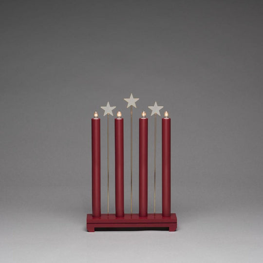 Adventsstake med stjerner-Julebelysning adventsstake-Konstsmide-3974-510-Lightup.no