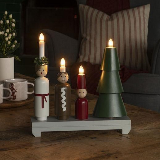 Adventstake Lucia-Julebelysning adventsstake-Konstsmide-3971-550-Lightup.no