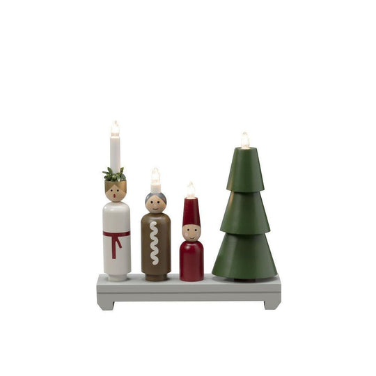 Adventstake Lucia-Julebelysning adventsstake-Konstsmide-3971-550-Lightup.no