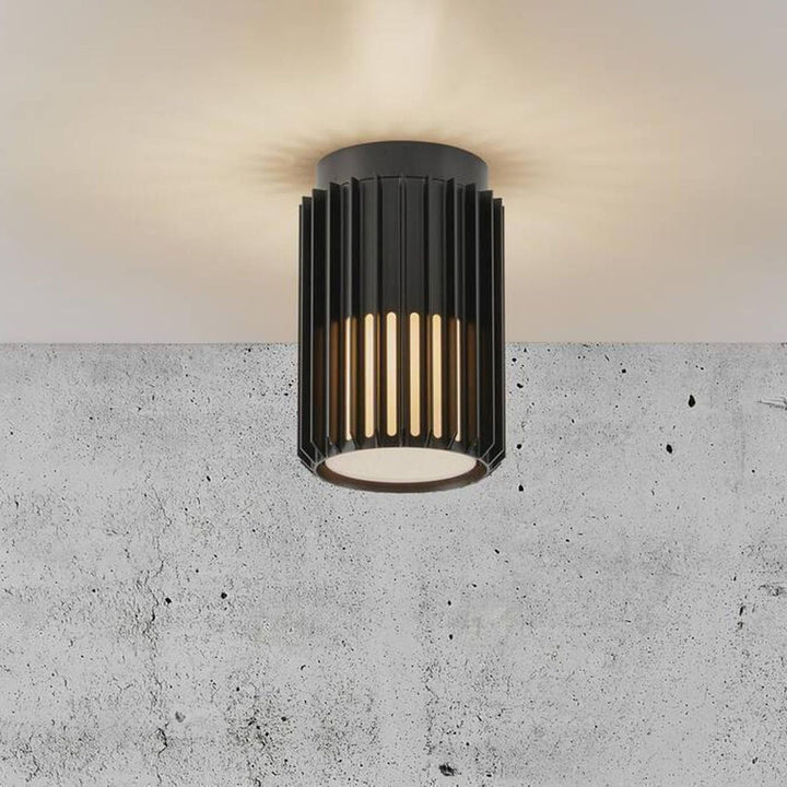 Aludra taklampe utendørs IP54 - Svart-Utebelysning taklampe-Nordlux-Svart-2118006003-Lightup.no