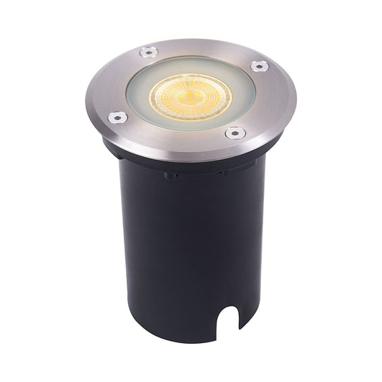 Andor uplight rund nedgravingsspot IP67 GU10 - Rustfritt stål-Utebelysning uplight-Nordlux-Rustfritt stål-2218400034-Lightup.no