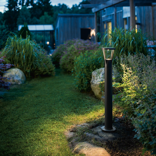 Arco Air utendørs pullert 96 cm 6W Dimbar - Grafitt-Utebelysning pullert-Sg Armaturen As-Grafitt-3100312-Lightup.no