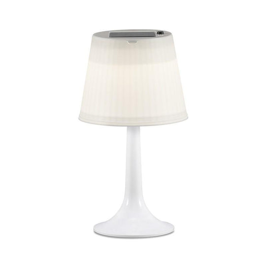 Assisi bordlampe solcelle - Hvit-Utebelysning Hagebelysning-Konstsmide-Hvit-7109-202-Lightup.no