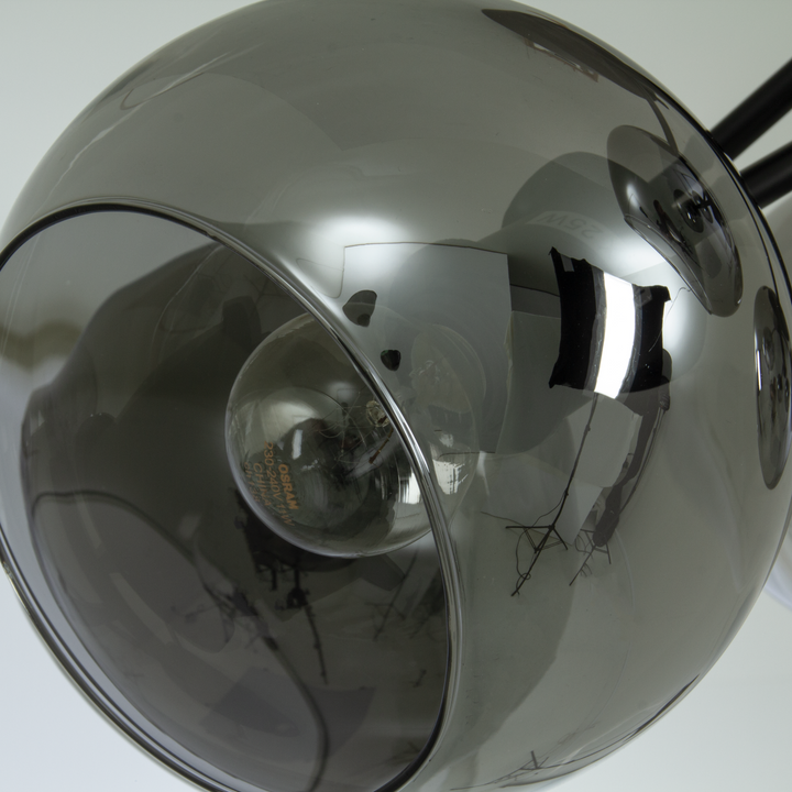 Atom taklampe - Svart/Røykfarget-Taklamper-Aneta Lighting-Svart / Røyk-16206-15-Lightup.no