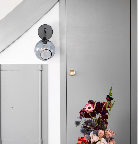 Ballroom Vegglampe 37 cm - Grå-Vegglamper-Design by Us-Grå-Des__22733-Lightup.no