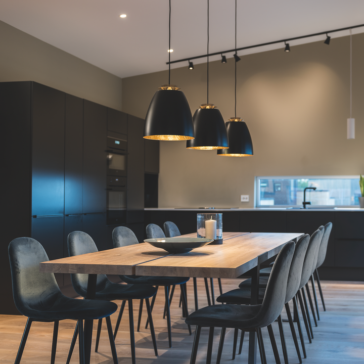 Bell maxi takpendel - Svart/Gull-Takpendler-Sg Armaturen As-Svart / Gull-3203783-Lightup.no