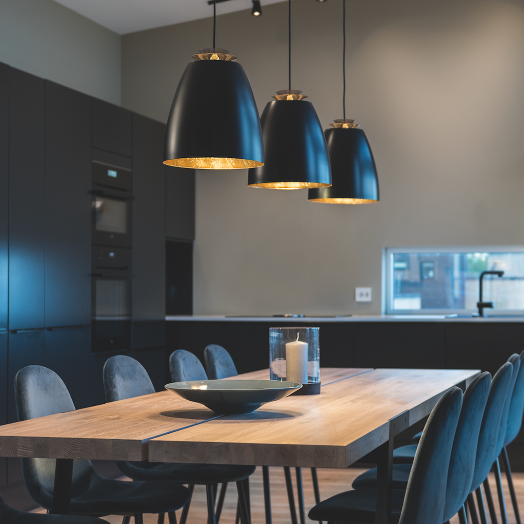 Bell maxi takpendel - Svart/Gull-Takpendler-Sg Armaturen As-Svart / Gull-3203783-Lightup.no