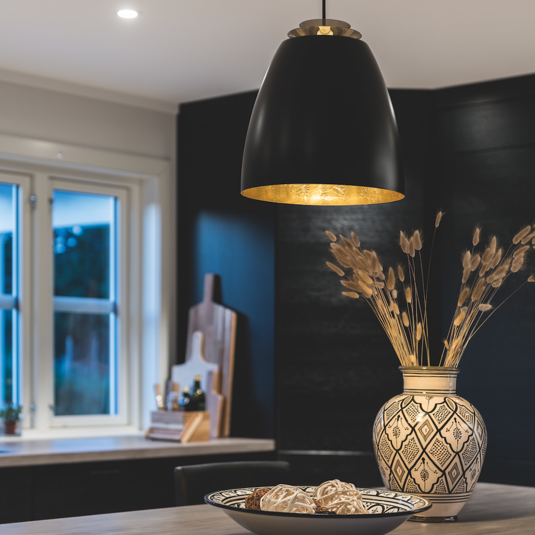 Bell maxi takpendel - Svart/Gull-Takpendler-Sg Armaturen As-Svart / Gull-3203783-Lightup.no