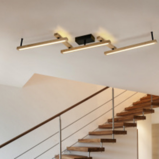 Bellari taklampe - Trefarge-Taklamper-Trio Lighting-Natur-Trl__626410530-Lightup.no