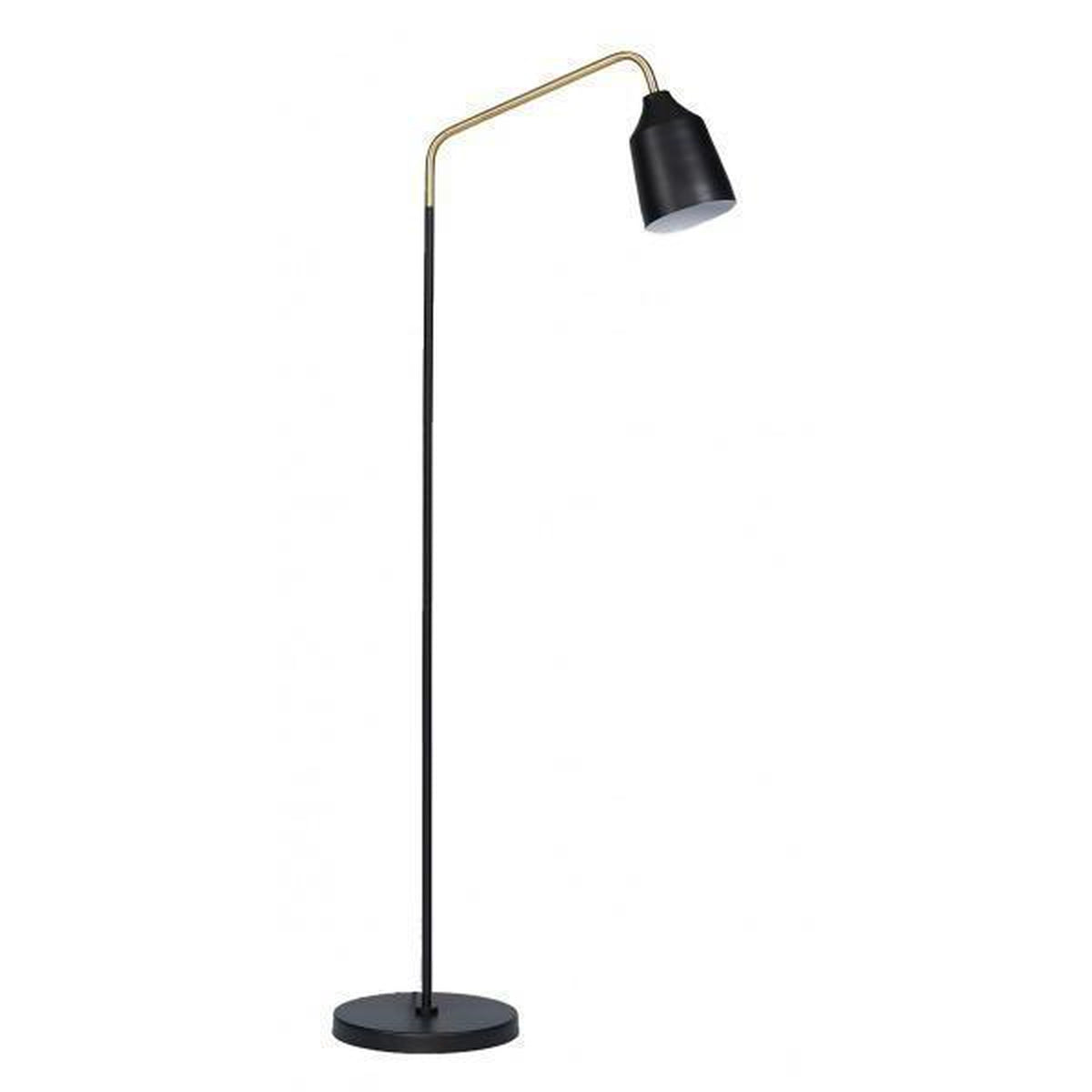 Bore Uganda Lys Bianca gulvlampe, Svart/messing fra Lifestyle Home Collection - Lightup.no