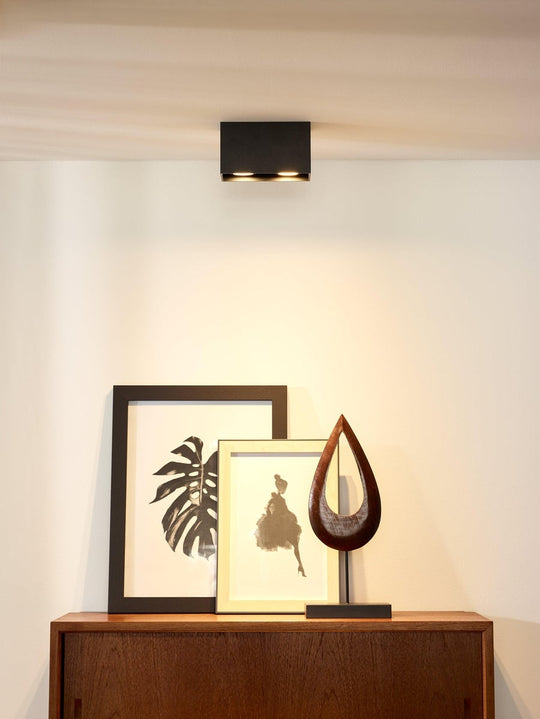 Bodi dobbel takspot square 2xGU10-Taklamper-Lucide-Hvit-LC09101/02/31-Lightup.no