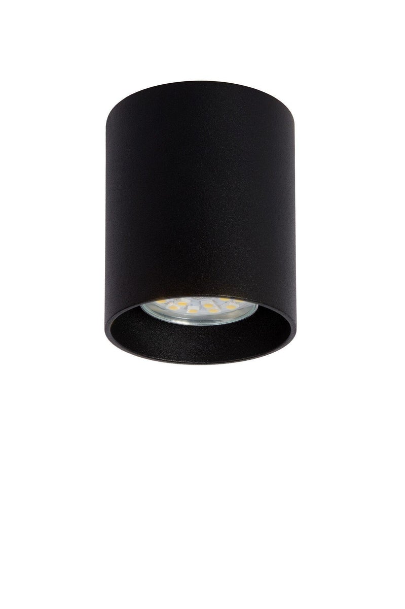 Bodi takspot round GU10-Taklamper-Lucide-Svart-LC09100/01/30-Lightup.no