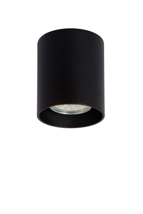 Bodi takspot round GU10-Taklamper-Lucide-Svart-LC09100/01/30-Lightup.no
