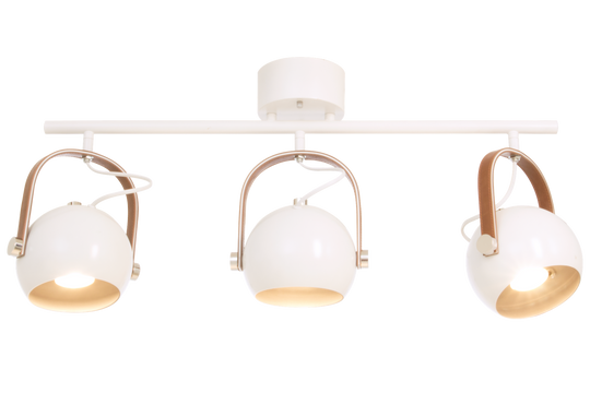 Bow taklampe - Hvit/Brun-Taklamper-Aneta Lighting-Svart-66802-01-Lightup.no