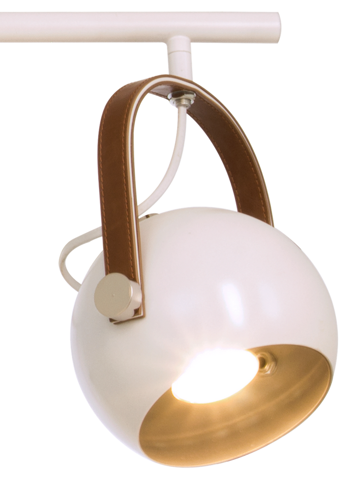 Bow taklampe - Hvit/Brun-Taklamper-Aneta Lighting-Svart-66802-01-Lightup.no