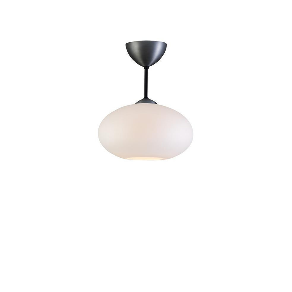 Bullo taklampe - Oksidgrå/Opal glass-Taklamper-Belid-2235155389-Lightup.no