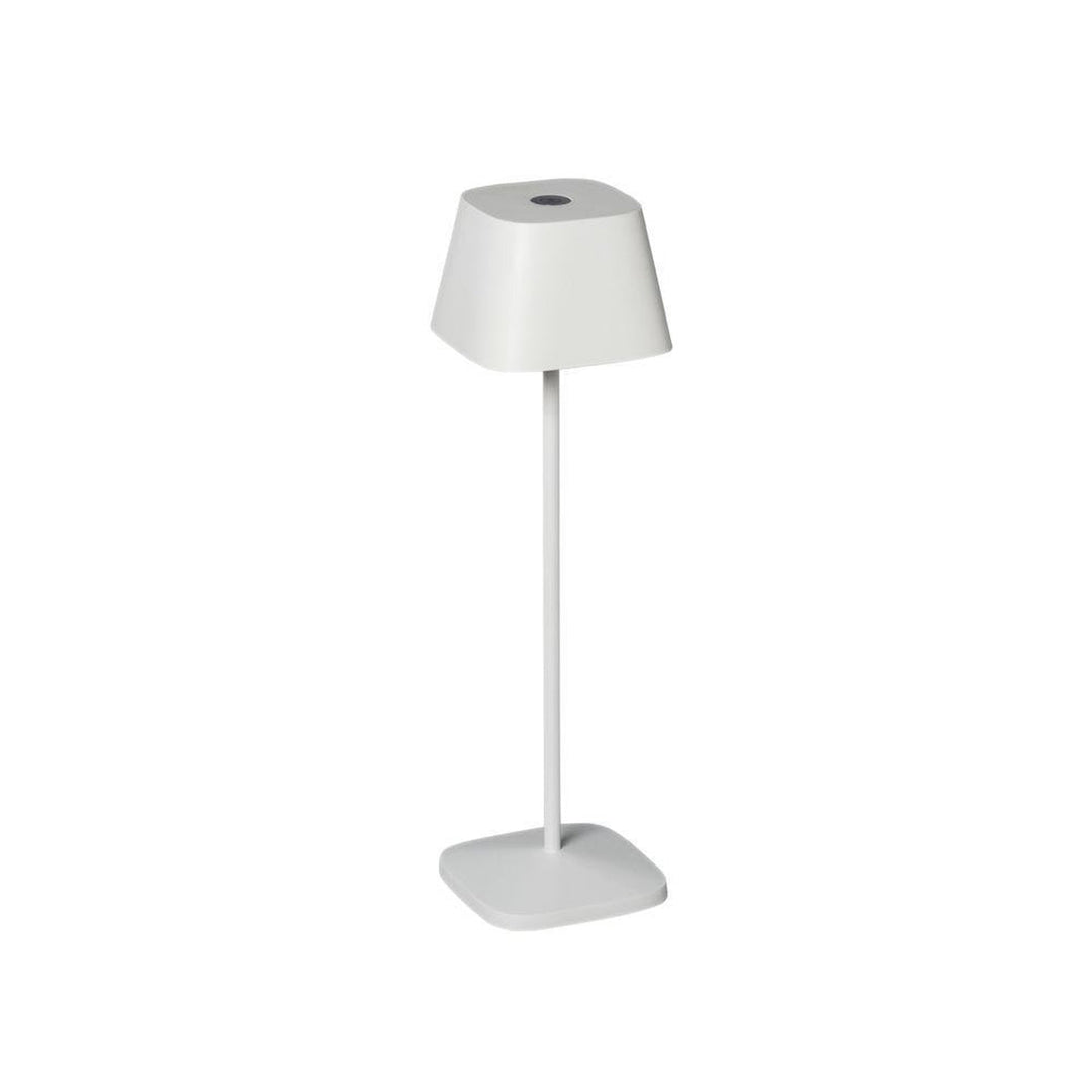 Capri bordlampe oppladbar utendørs IP54 - Hvit-Utebelysning Hagebelysning-Konstsmide-Hvit-7814-250-Lightup.no