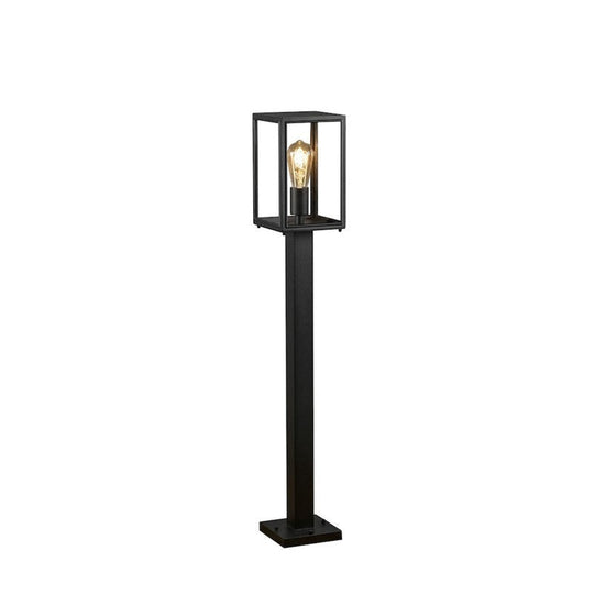 Carpi stolpe utendørs 100 cm IP44 - Svart-Utebelysning pullert-Konstsmide-Svart-7350-750-Lightup.no