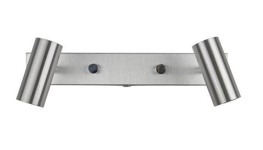Cato vegglampe dobbel LED - Aluminium-Vegglamper-Belid-Aluminium-575311-Lightup.no
