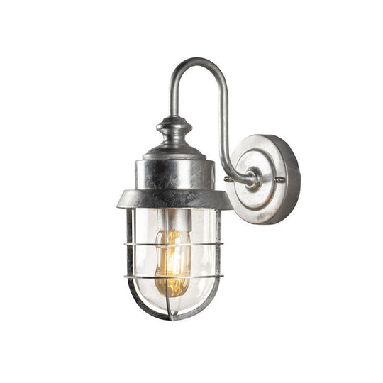 Cerignola vegglampe IP44 - Galvanisert stål-Utebelysning vegg klassisk-Konstsmide-Galvanisert-7351-320-Lightup.no