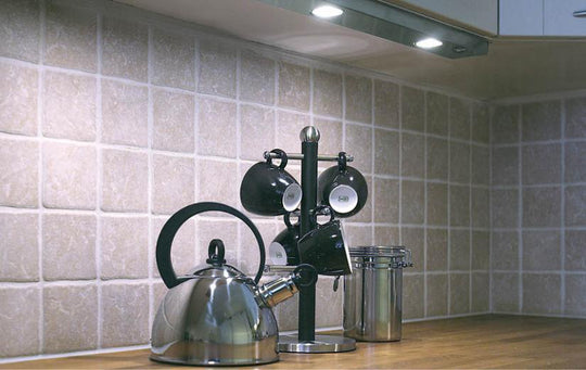 Chef 4X5W LED 2700 Kelvin Ra>90 - Hvit-Kjøkkenbenk belysning-Sg Armaturen As-Hvit-3200733-Lightup.no