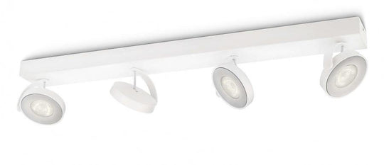 Clockwork myLiving spotskinne hvit warm glow-Spotskinner 230V-Philips-Hvit-915005306101-Lightup.no