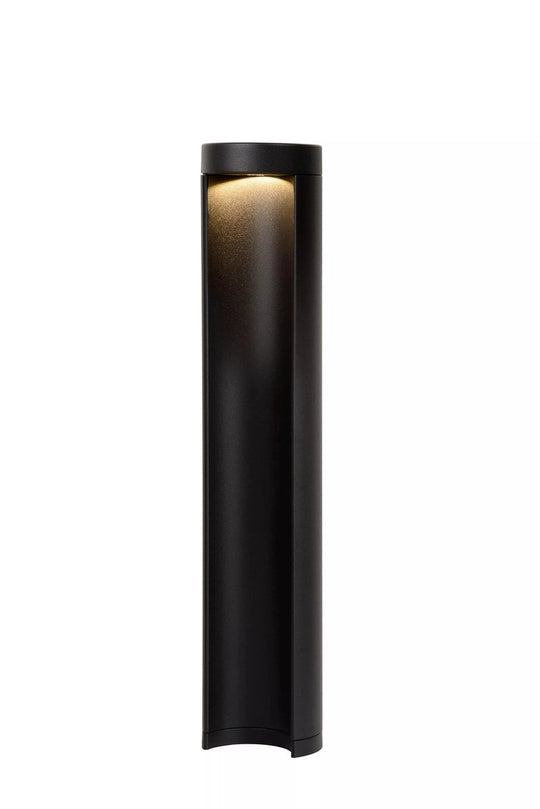 Combo pullert 45 cm 9W IP54 3000K - Svart-Utebelysning pullert-Lucide-Svart-LC27874/45/30-Lightup.no