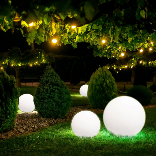 Cumulus dekorasjonsball XL utendørs IP44 E27 - Hvit-Utebelysning Hagebelysning-Nowodvorski-Hvit-N-9714-Lightup.no