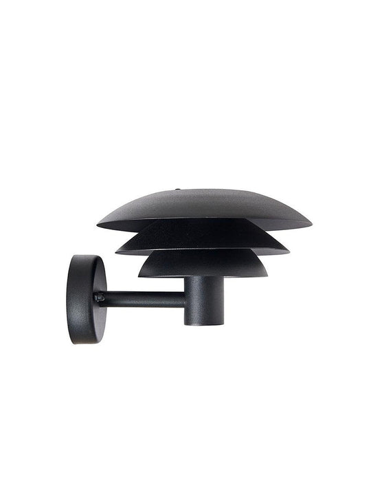 DL20 utendørs vegglampe IP44 - Svart-Utebelysning vegg klassisk-Dyberg Larsen-Svart-DL-1020-Lightup.no