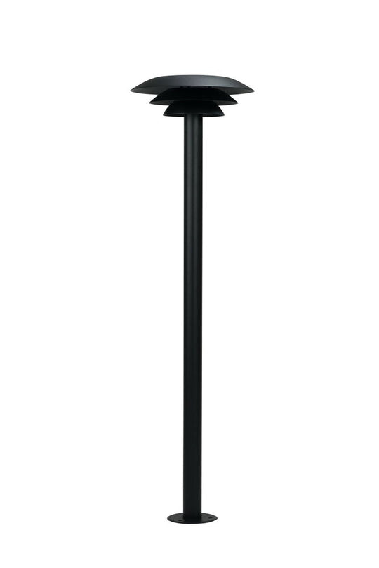 DL25 utendørs stolpe 90 cm IP44 - Svart-Utebelysning stolpe-Dyberg Larsen-Svart-DL-1026-Lightup.no